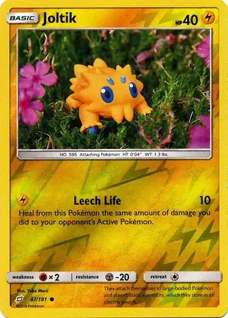 Joltik, catalogue front