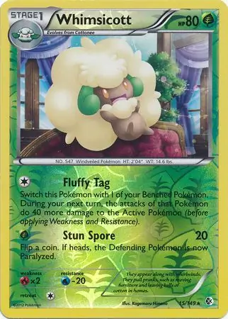 Whimsicott, catalogue front
