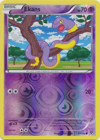 Ekans, catalogue front