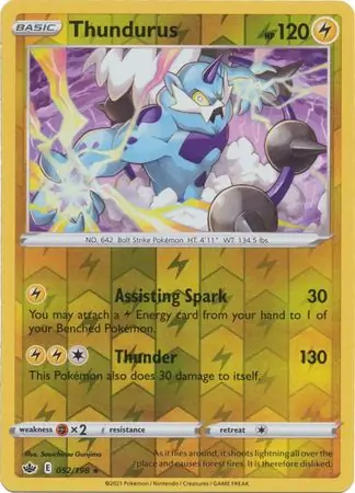 Thundurus, catalogue front