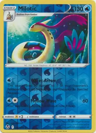 Milotic, catalogue front