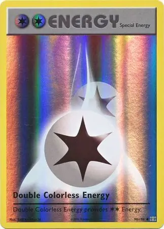 Double Colorless Energy, catalogue front