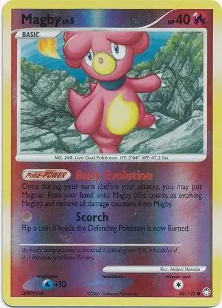 Magby, catalogue front