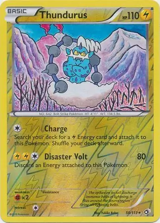 Thundurus, catalogue front