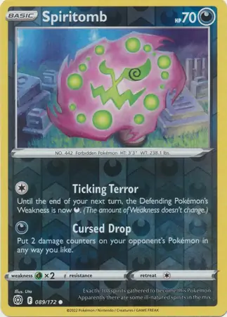 Spiritomb, catalogue front