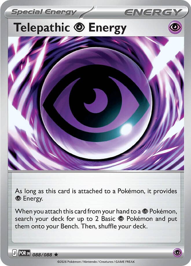 Telepathic Psychic Energy, catalogue front
