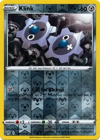 Klink, catalogue front