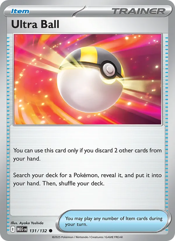 Ultra Ball, catalogue front