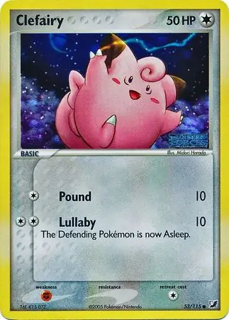 Clefairy, catalogue front