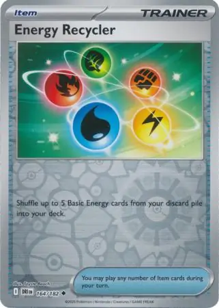 Energy Recycler, catalogue front