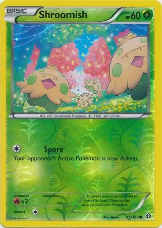 Shroomish, catalogue front