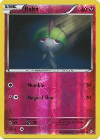 Ralts, catalogue front