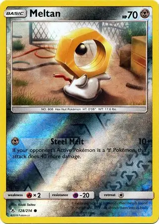 Meltan, catalogue front