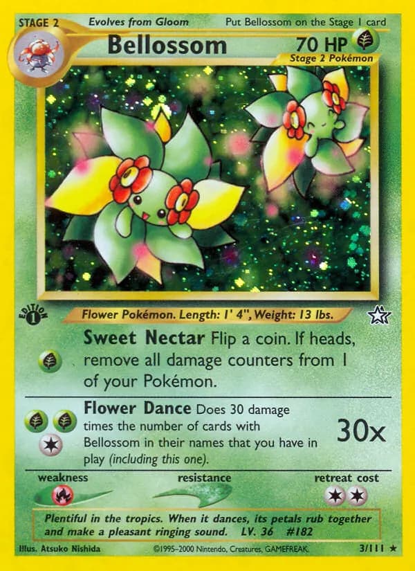 Bellossom, catalogue front