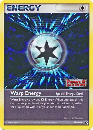 Warp Energy, catalogue front