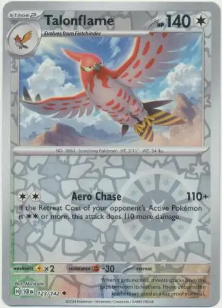 Talonflame, catalogue front