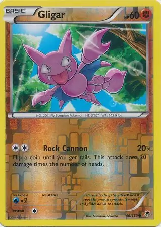 Gligar, catalogue front