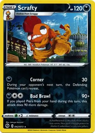 Scrafty, catalogue front