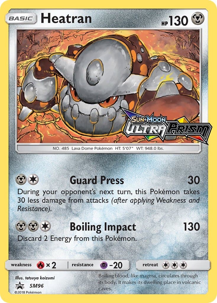 Heatran, catalogue front