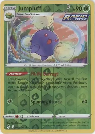 Jumpluff, catalogue front
