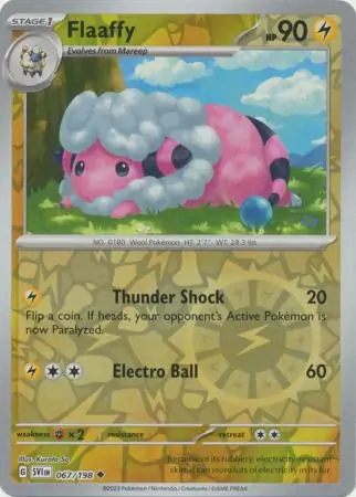 Flaaffy, catalogue front