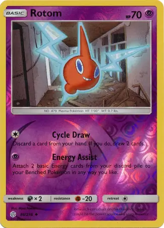 Rotom, catalogue front