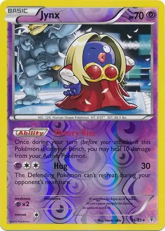 Jynx, catalogue front