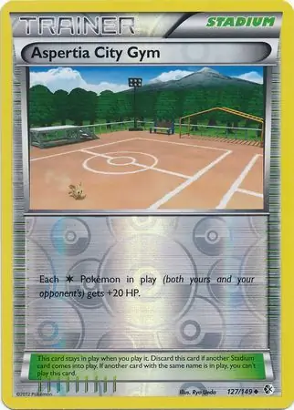 Aspertia City Gym, catalogue front