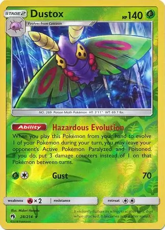 Dustox, catalogue front