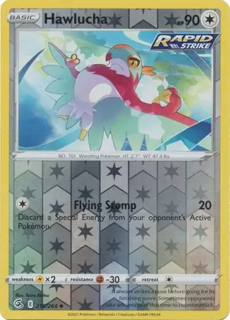 Hawlucha, catalogue front