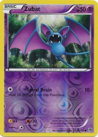 Zubat, catalogue front