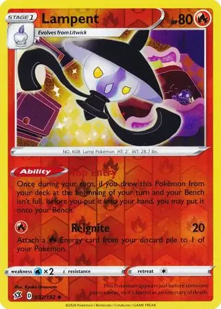 Lampent, catalogue front