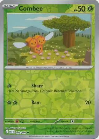 Combee, catalogue front