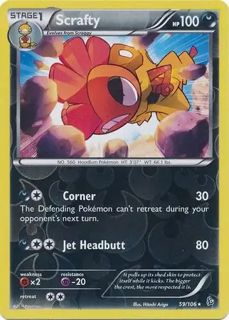 Scrafty, catalogue front