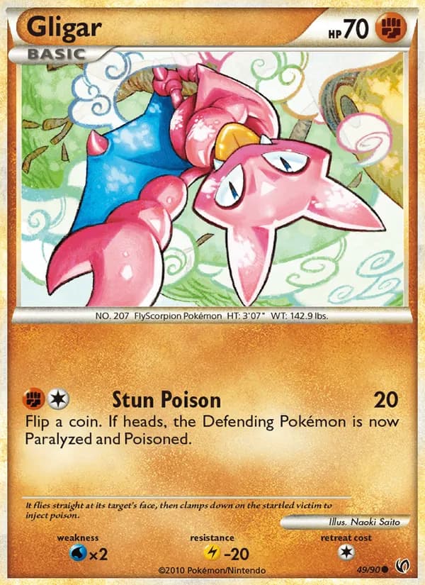 Gligar, catalogue front