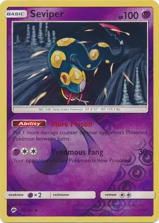 Seviper, catalogue front