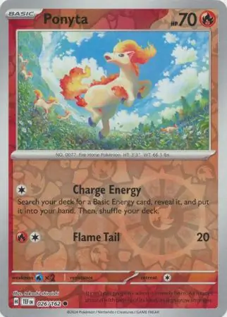Ponyta, catalogue front