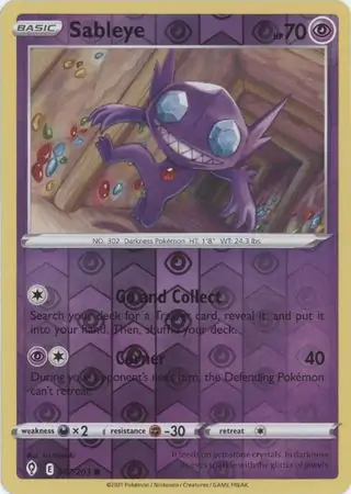 Sableye, catalogue front