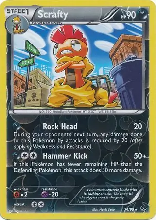 Scrafty, catalogue front