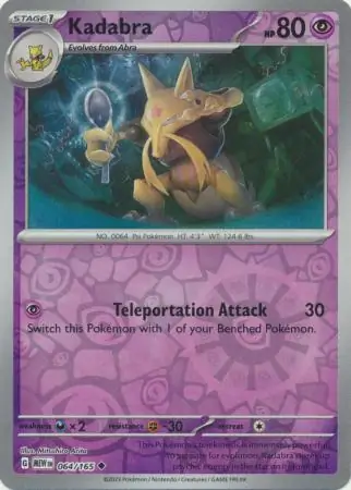 Kadabra, catalogue front