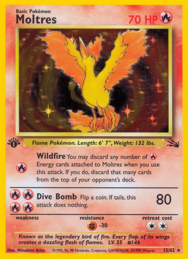 Moltres, catalogue front