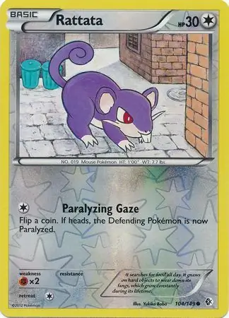 Rattata, catalogue front