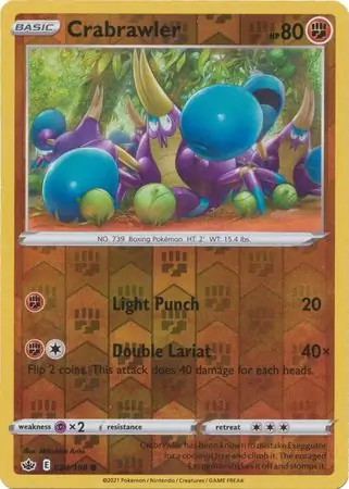 Crabrawler, catalogue front