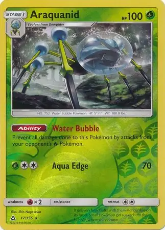 Araquanid, catalogue front