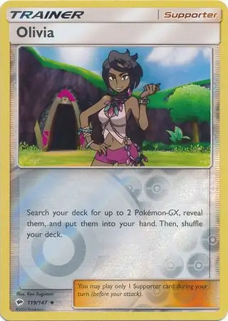 Olivia, catalogue front