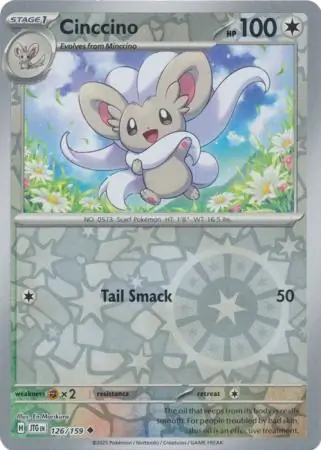 Cinccino, catalogue front