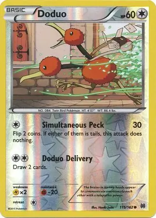 Doduo, catalogue front