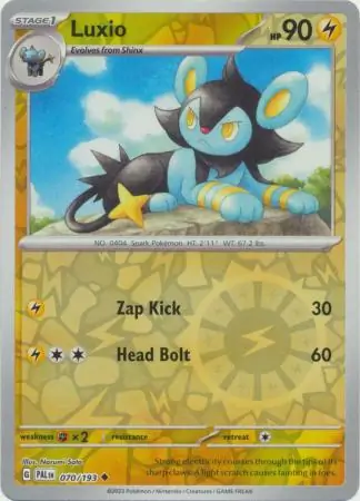 Luxio, catalogue front