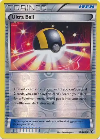 Ultra Ball, catalogue front