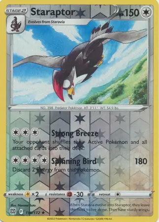 Staraptor, catalogue front